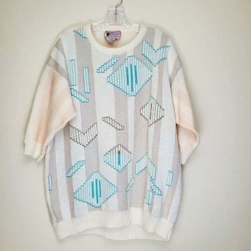 Vintage Organically Grown short sleeve sweater